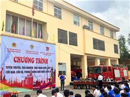 Bồi dưỡng kỹ năng phòng cháy chữa cháy và cứu nạn, cứu hộ cho học sinh sinh viên